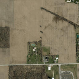 Jay County map(satellite map)
