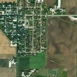 Chickasaw Ohio High Resolution Satellite Map