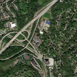 Satellite view of Edgewood Country Club