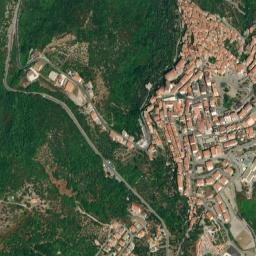 Roccadaspide map(satellite map)