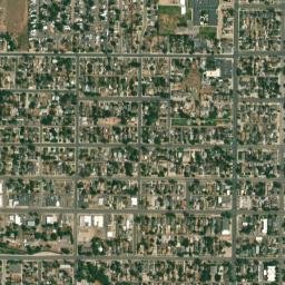 Greeley map(satellite map)