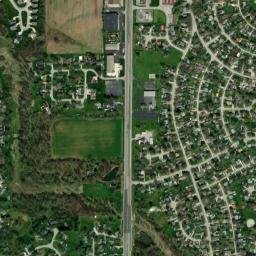 Indian Heights map(satellite map)