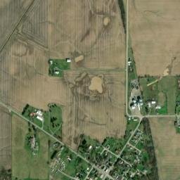 Lewistown Ohio High Resolution Satellite Map