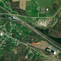 Bowerston Ohio High Resolution Satellite Map