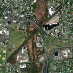 Hazlet Township map(satellite map)