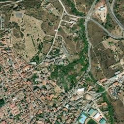 El Tiemblo map(satellite map)