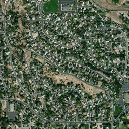 Cedar Hills map(satellite map)