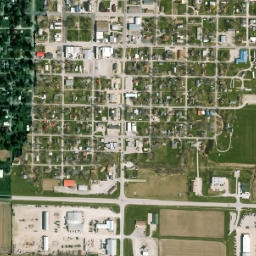 Kahoka map(satellite map)