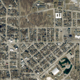 Lafayette map(satellite map)