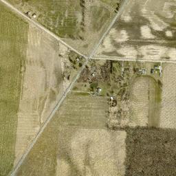 Kerr Corner Ohio High Resolution Satellite Map