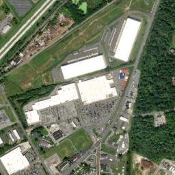 Berks County map(satellite map)