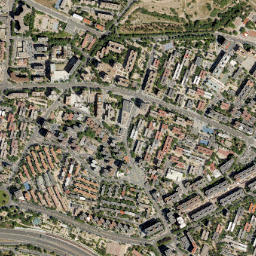 Moratalaz map(satellite map)
