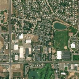 5307 16th St Ln Greeley CO 80634 High Resolution Satellite Map