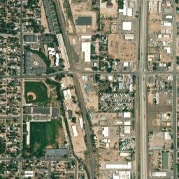 Jackson Field Colorado High Resolution Satellite Map