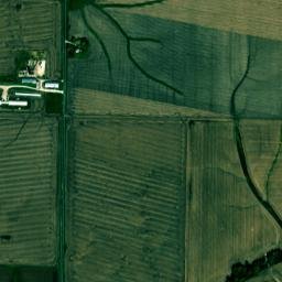 1416-1466 North County Road 1200, Hamilton High Resolution Satellite Map