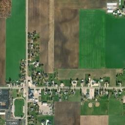 Maria Stein Ohio High Resolution Satellite Map