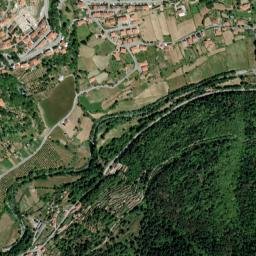 Manteigas map(satellite map)