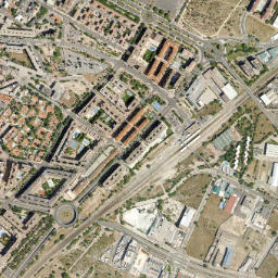 Vicálvaro map(satellite map)
