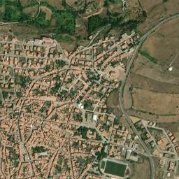 Pozzomaggiore map(satellite map)