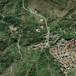 Roscigno map(satellite map)