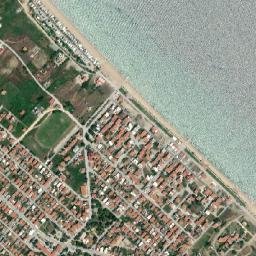 Ierissós map(satellite map)