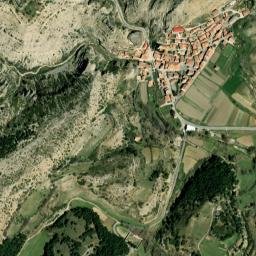 Villar del Cobo map(satellite map)