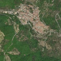 Gorgoglione map(satellite map)