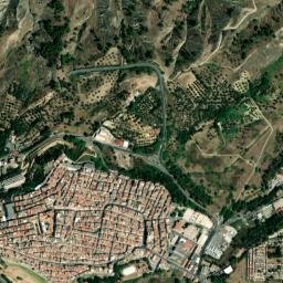 Pisticci map(satellite map)