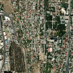 Qaraçuxur map(satellite map)