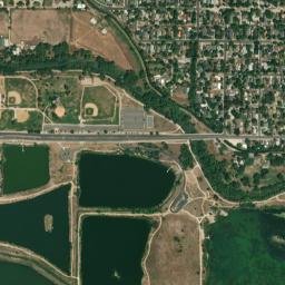 627 W 1st St, Loveland, CO 80537 High Resolution Satellite Map