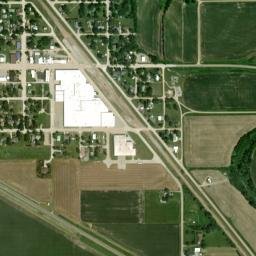 108 South Pear Street, De Witt, NE 68341 High Resolution Satellite Map