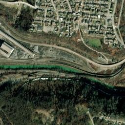 East Pittsburgh map(satellite map)