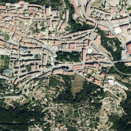 Béjar map(satellite map)