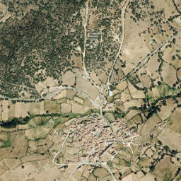 Aldeanueva de Santa Cruz map(satellite map)