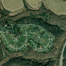 Overlook Hills Ohio High Resolution Satellite Map