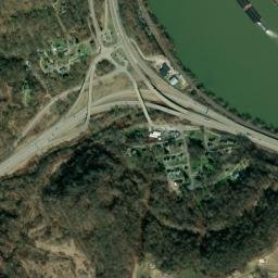 Alikanna Ohio High Resolution Satellite Map