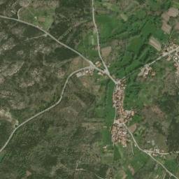 Águas Belas map(satellite map)