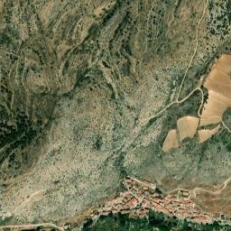 Calomarde map(satellite map)