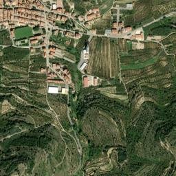 Benassal map(satellite map)