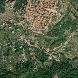 Teggiano-Macchiaroli map(satellite map)