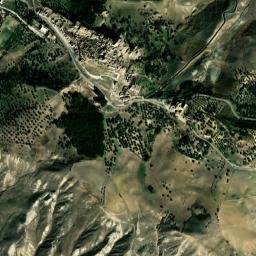 Craco-Sant'Angelo map(satellite map)