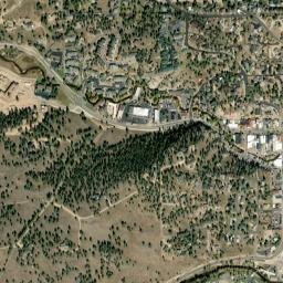 101 W Elkhorn Ave, Estes Park, CO 80517 High Resolution Satellite Map