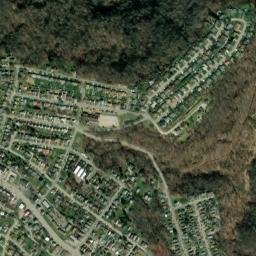 Hollywood Addition Ohio High Resolution Satellite Map
