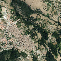 Candelario map(satellite map)
