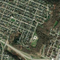 La Belle View Ohio High Resolution Satellite Map