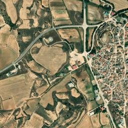 Cañaveras map(satellite map)