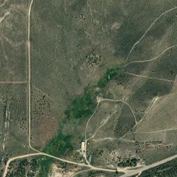 Elk Springs Colorado High Resolution Satellite Map