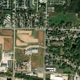 Nodaway County map(satellite map)