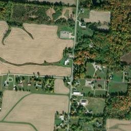 Fargo Ohio High Resolution Satellite Map