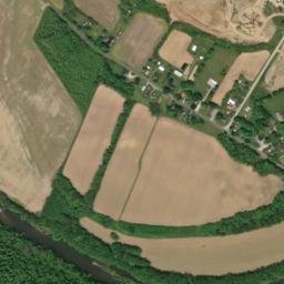 Walhonding Ohio High Resolution Satellite Map